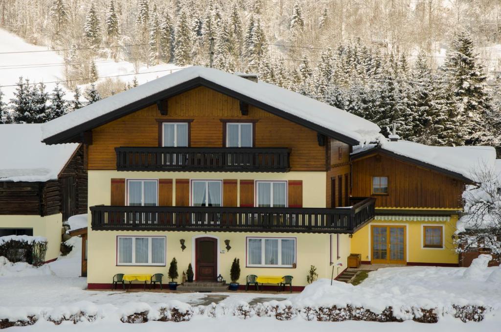 Haus Dachstein Schnitzer Hotel Eben Im Pongau Buitenkant foto